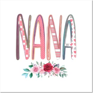 Nana. Grandmother Posters and Art